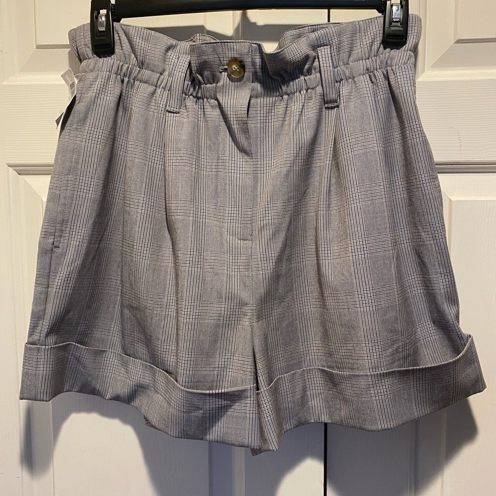 NWT Sunday Best Paper Bag Waist High Waist Shorts